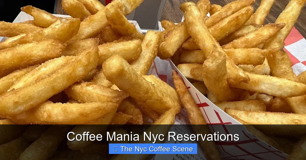 Coffee Mania Nyc Reservations
