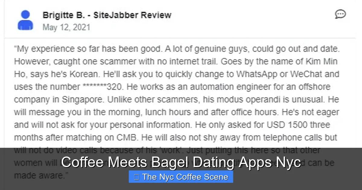 Coffee Meets Bagel Dating Apps Nyc