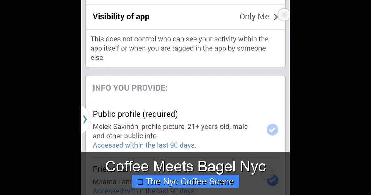 Coffee Meets Bagel Nyc