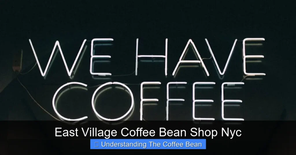 East Village Coffee Bean Shop Nyc