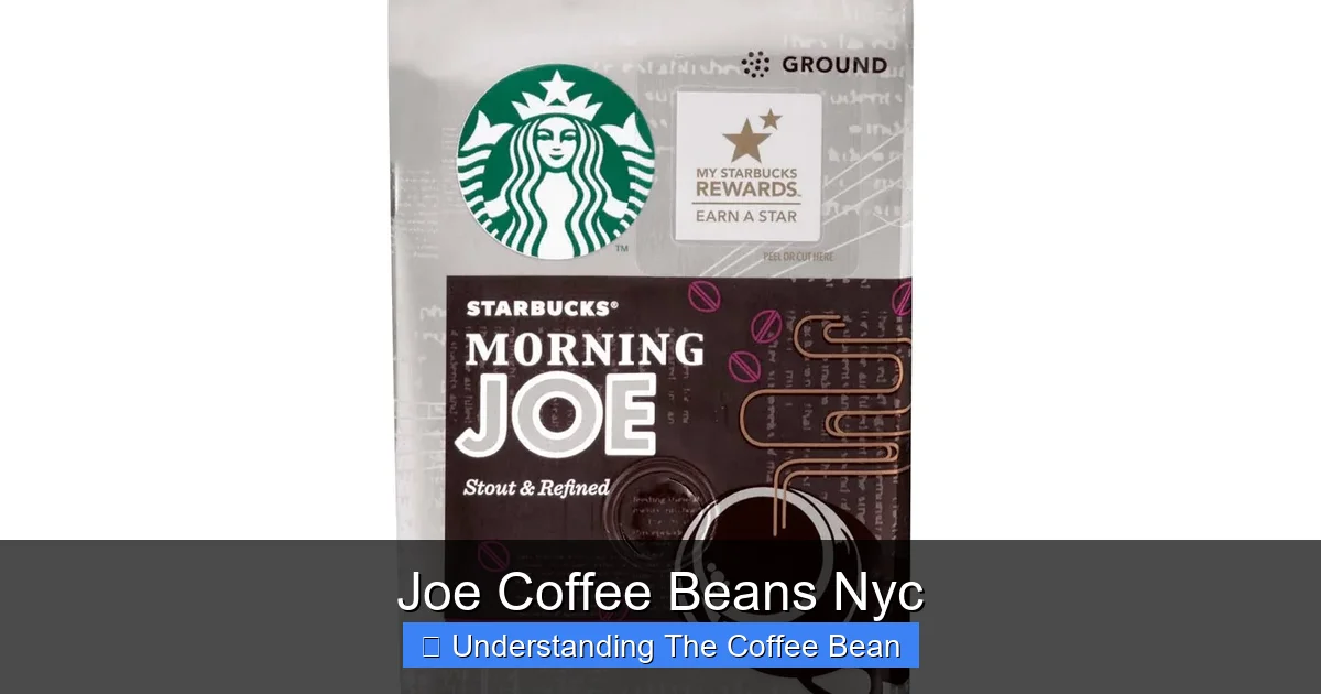 Joe Coffee Beans Nyc