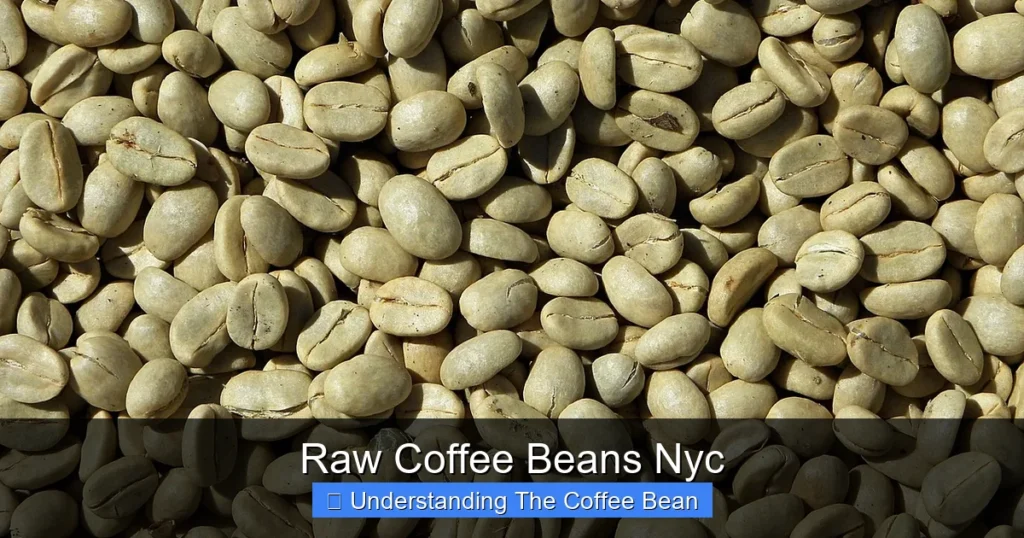 Raw Coffee Beans Nyc