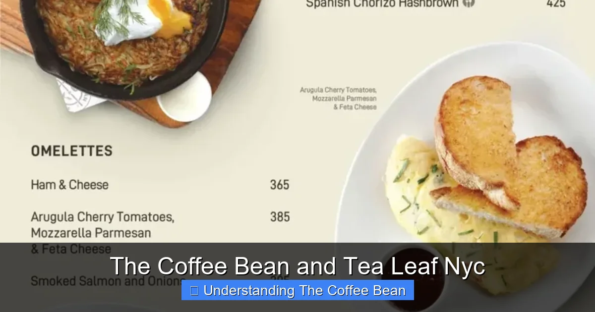 The Coffee Bean and Tea Leaf Nyc