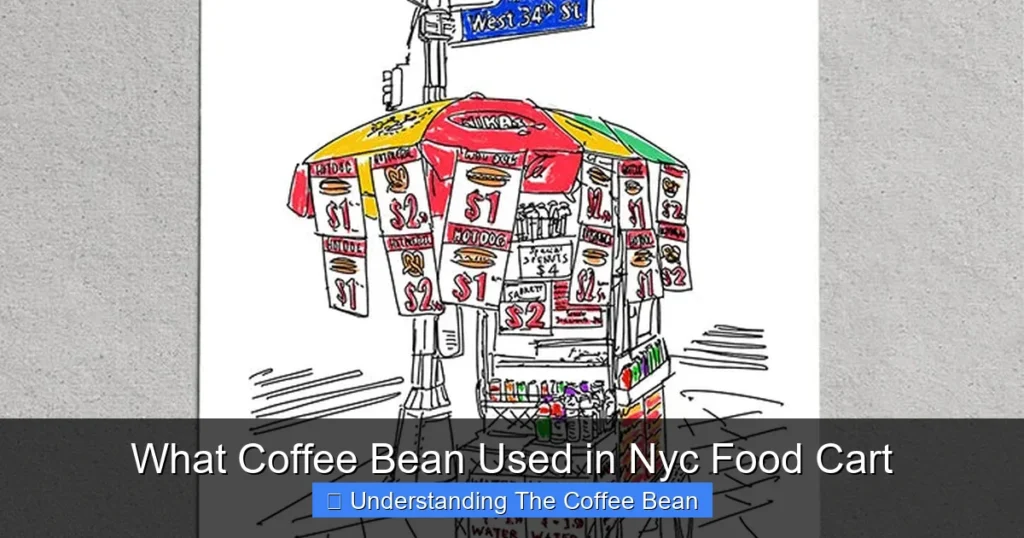 What Coffee Bean Used in Nyc Food Cart