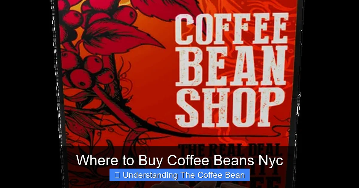 Where to Buy Coffee Beans Nyc