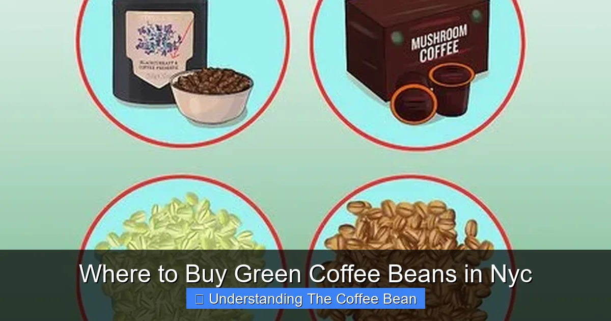 Where to Buy Green Coffee Beans in Nyc