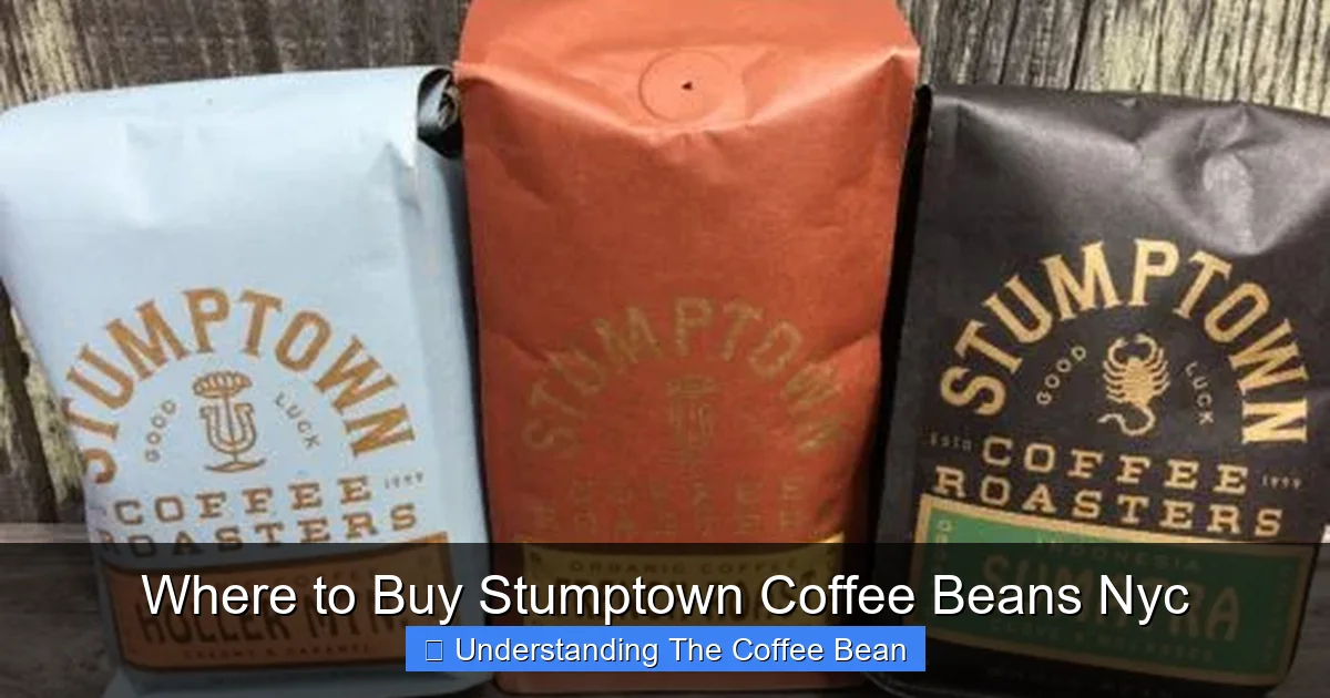 Where to Buy Stumptown Coffee Beans Nyc